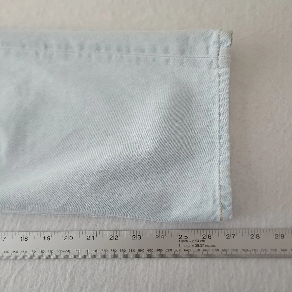 Levi's Ribcage Straight Ankle Jeans 29X27 - Picture 9 of 9